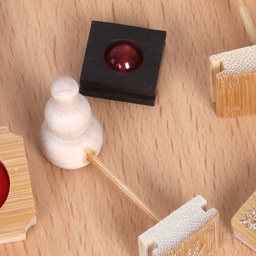 鸟食杯杯托鸟笼竹子鸟笼啄珠其他挡水葫芦水果叉绣眼鹩哥画眉