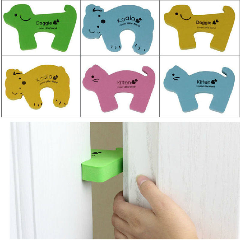 惠多防撞门阻卡通儿童安全门卡/防风门挡门塞/防夹手门卡门夹