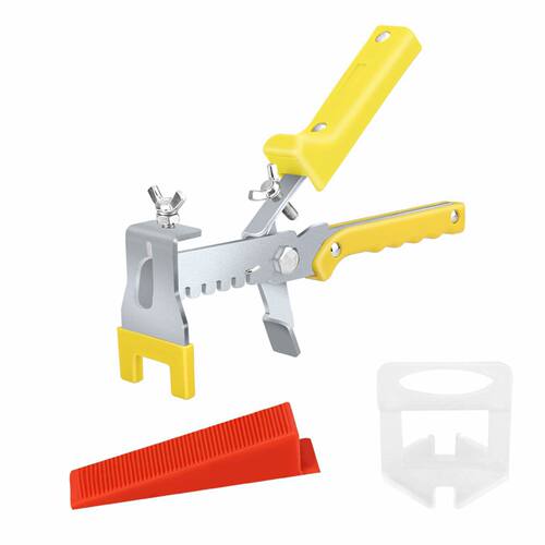 贴瓷砖十字架插片 瓷砖推紧钳 水平定位找平器  Tile Leveling