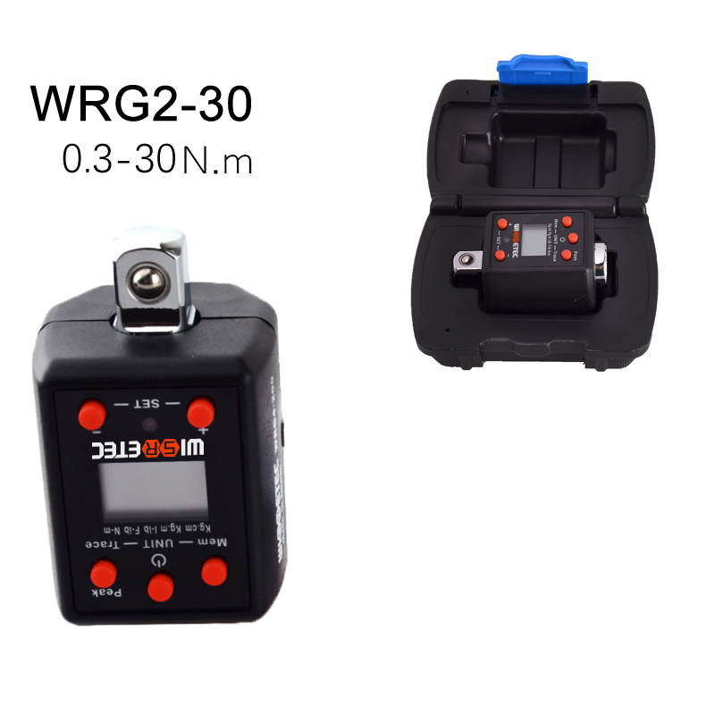 wisretec电j子数显扭力扳手力矩表扭矩接杆扭矩1.5-1000NM 扭力计