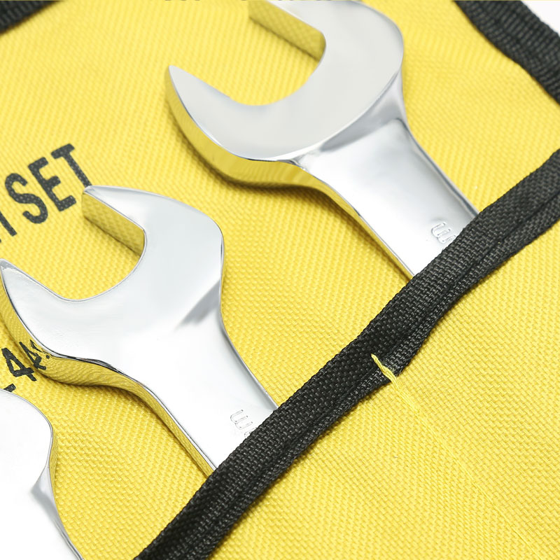 厂家直销镜面双头开口呆扳手汽修工具叉口子8-10-12-14-17-19包邮