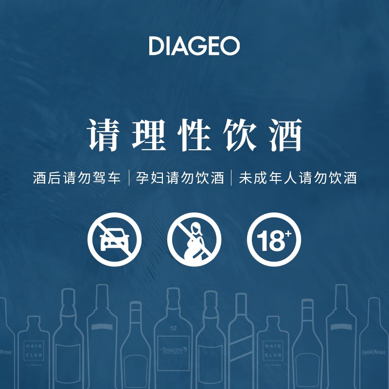 【进口】尊尼获加苏格兰威士忌红牌红方500ml英国烈酒特调