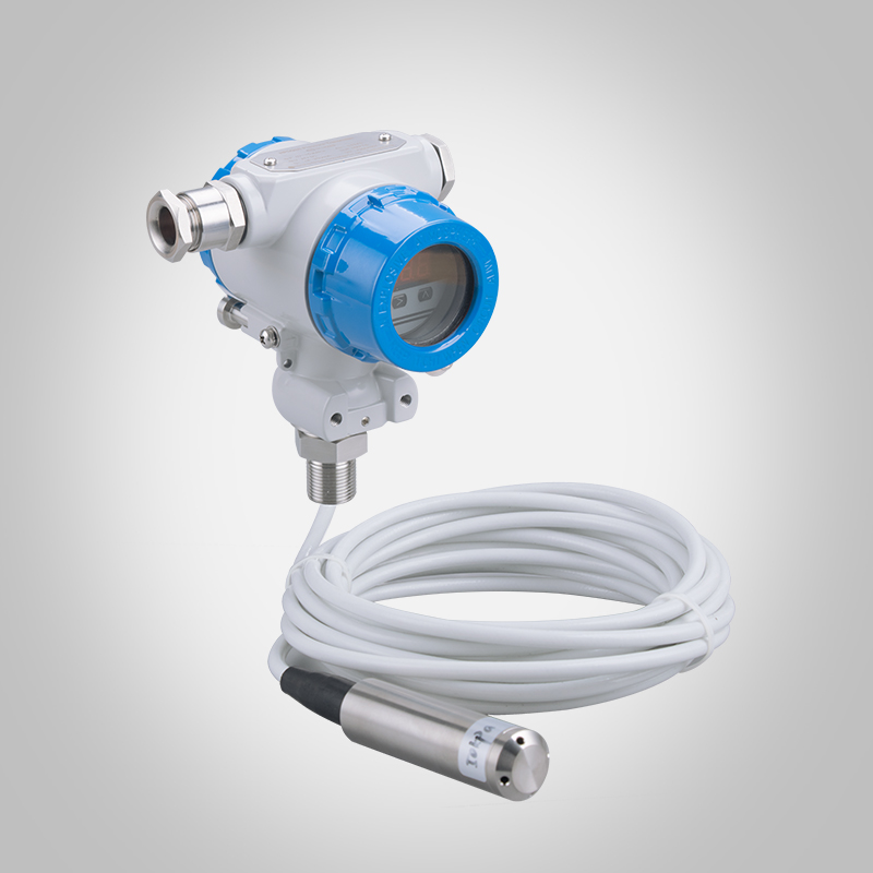 温压一体液位变送器压力式油位水位传感器智能带数显地下水4-20mA