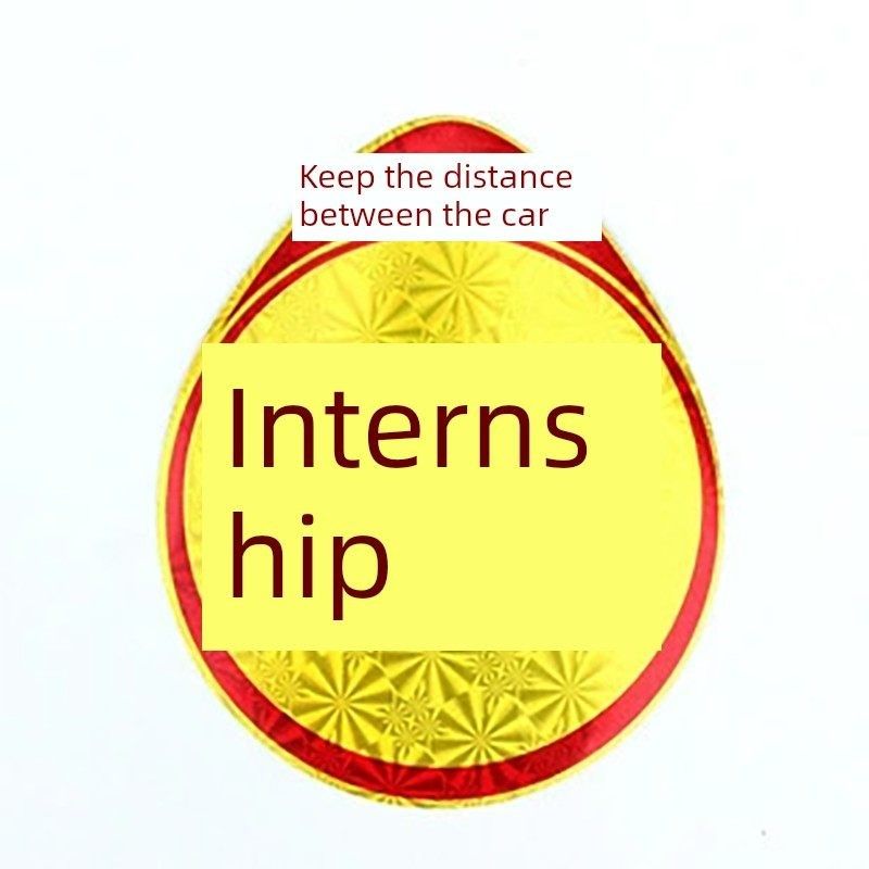 新手驾驶车辆上路专用统一粘贴式实习期标志贴防水防污耐用反光贴,珠宝/钻石/翡翠,翡翠裸石/蛋面,淘宝优惠券,粉丝福利购,淘宝优惠卷