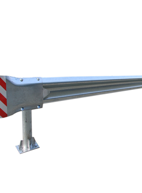 四川乡村公路Gr-B-4e护栏喷塑绿色双波防K撞护栏高速波形梁钢护栏