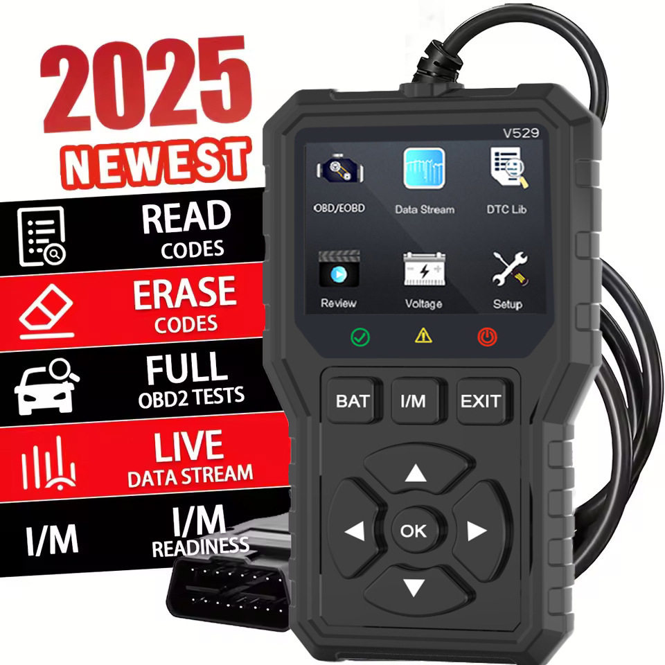 OBD2发动机故障码读取清除仪