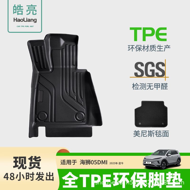 比亚迪海狮05DMi专用脚垫TPE