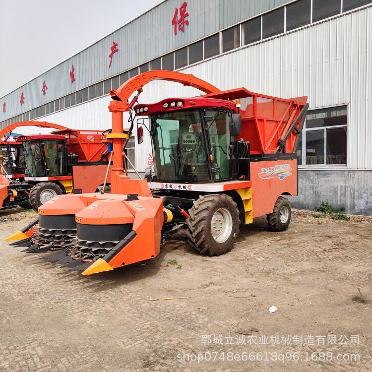 全株青贮收获机加固牧草青储割台转盘青储机全新圆盘青储收割机