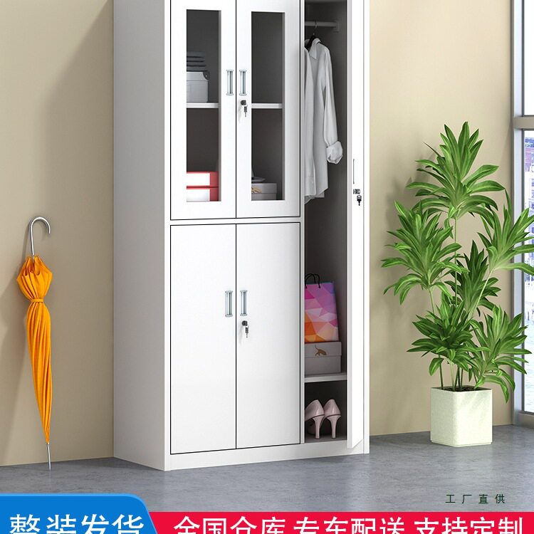 铁皮五门带锁更衣柜办公宿舍