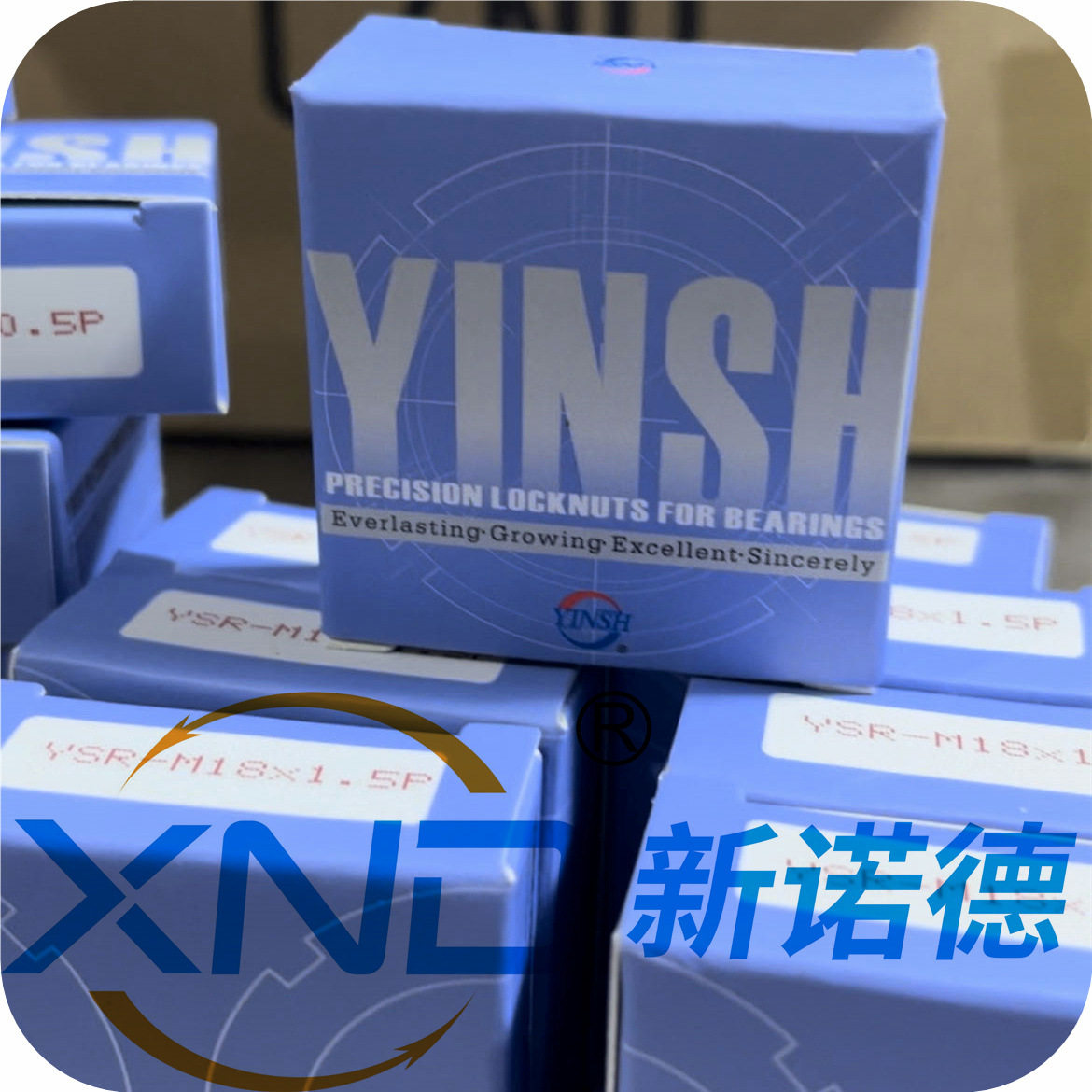 YSF-M105-M200台湾YINSH盈锡/YSF-4H牙腹锁紧螺母/牙腹三点式锁定