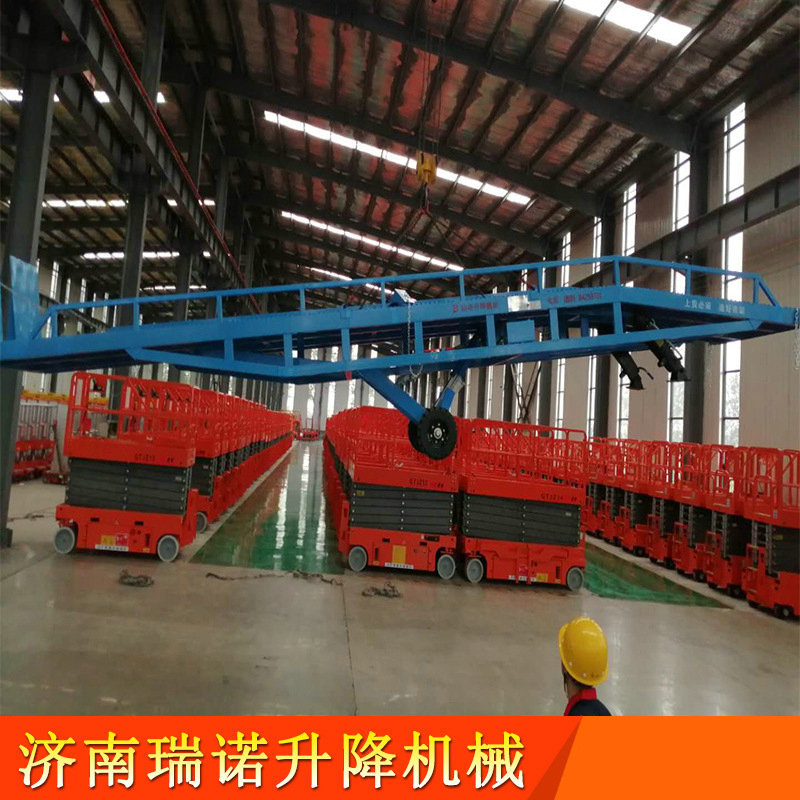 厂家供应移动式装车桥电动液压登车桥集装箱货柜车斜坡式装卸平台