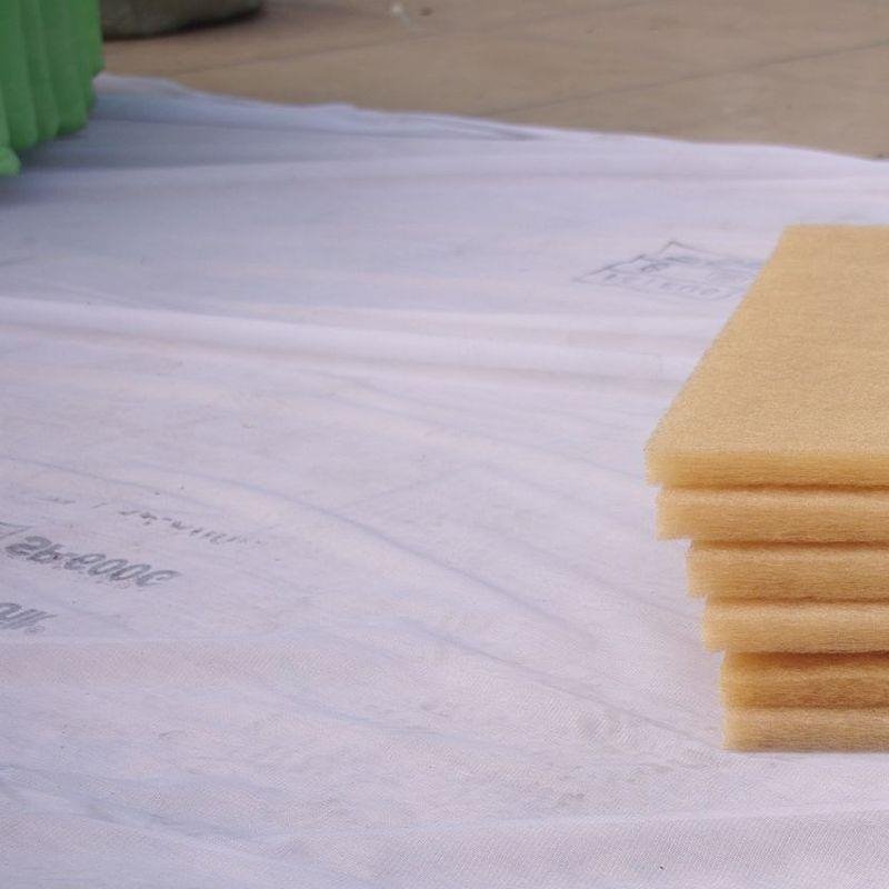 炼焦厂专用焦油合成纤维高温过滤棉 阻燃高温过滤棉