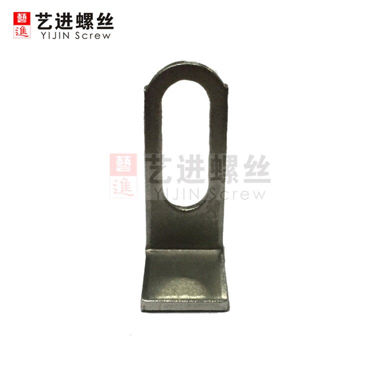 艺进牌不锈钢L型单孔加长角码孔紧固件门窗配件防盗网连接接头