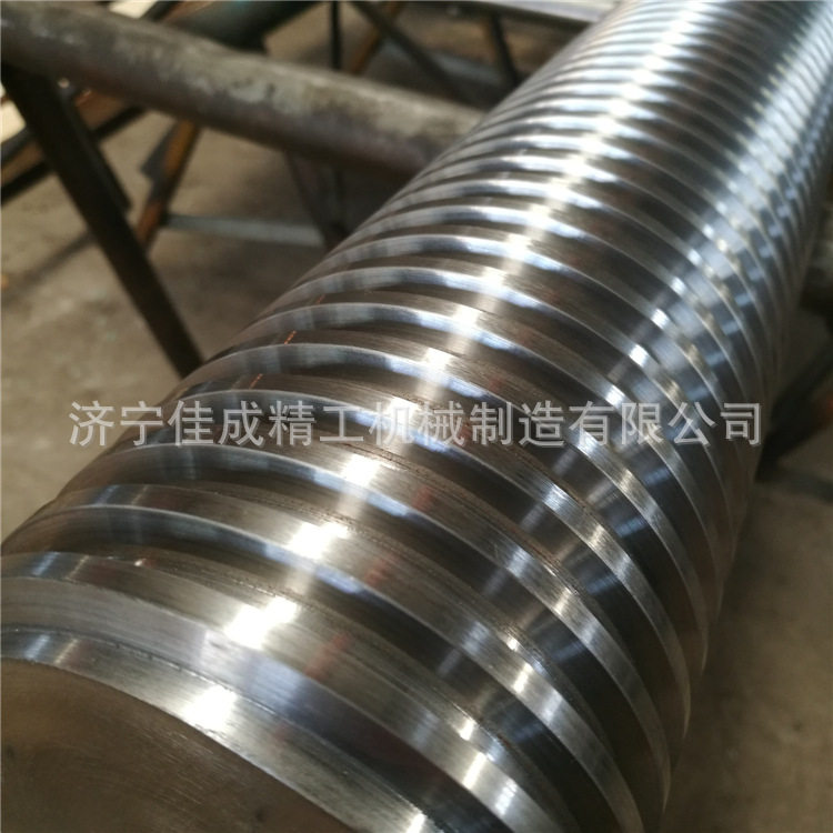厂家加工Tr100大螺距重型丝杠大导程升降传动梯形丝杆正反牙螺杆