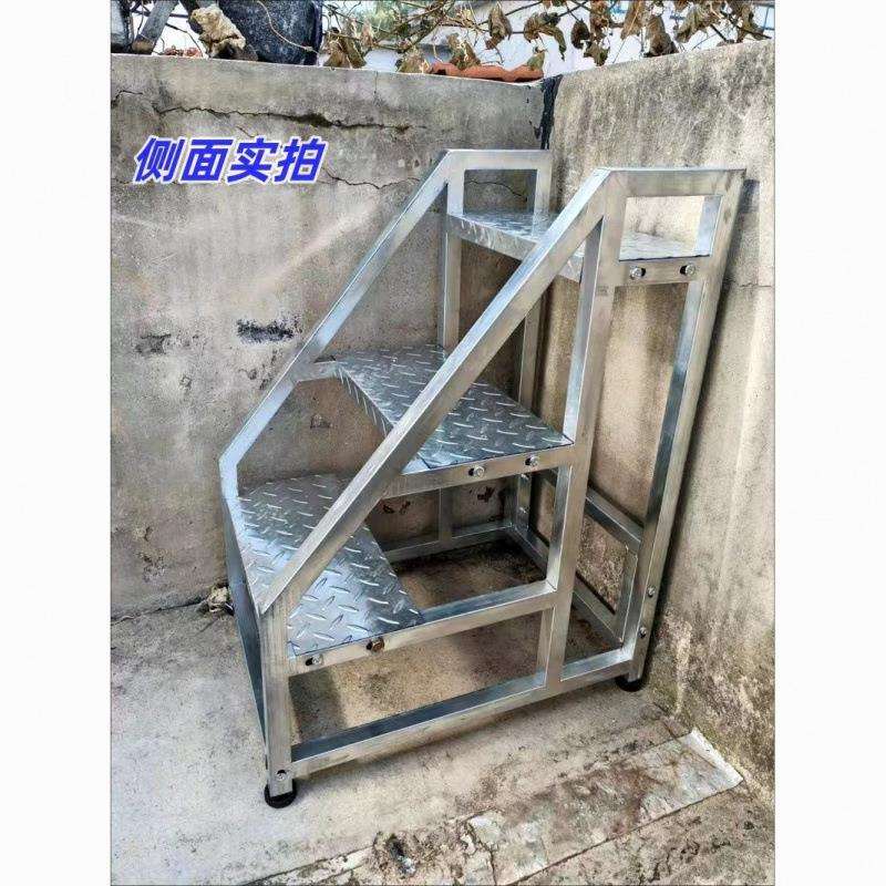 梯子工程梯扶手梯其他觅赞户外铁质二家用梯工业楼梯三步梯登高梯