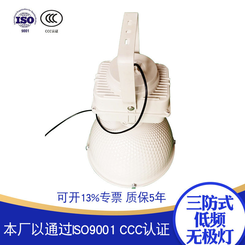 三防式低频无极灯100瓦—200瓦低频光源.加厚压铸灯具外壳