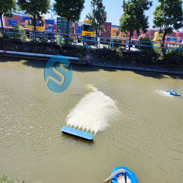 水处理微纳米气泡曝气机城市河道纳米气泡曝气机 微纳米射流器图片