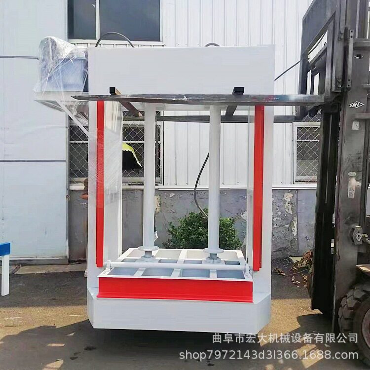 升降高度可按需加工 刨面平滑定型 3米液压升降门板防火门冷压机