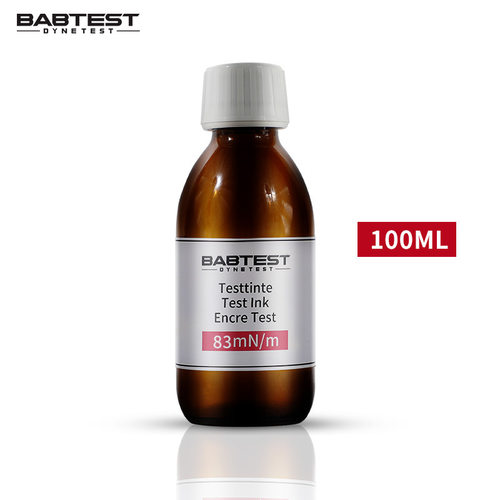 德国babtest18-105达因液电晕液表面能张力测试液83dyne红色100ml