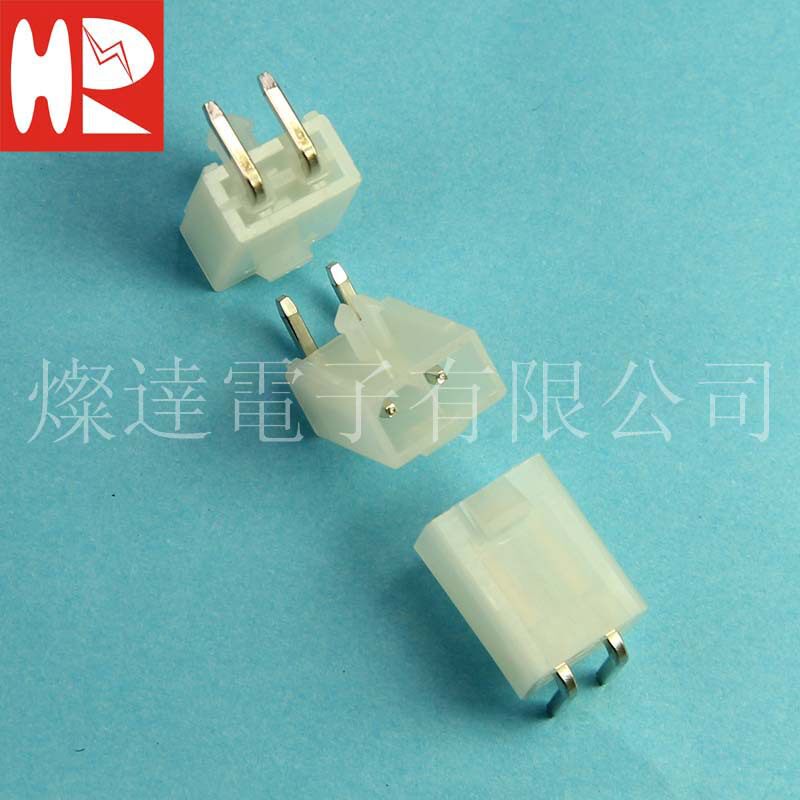 台湾灿达HR连接器 C4255WR-F-02P 臥式针座插头