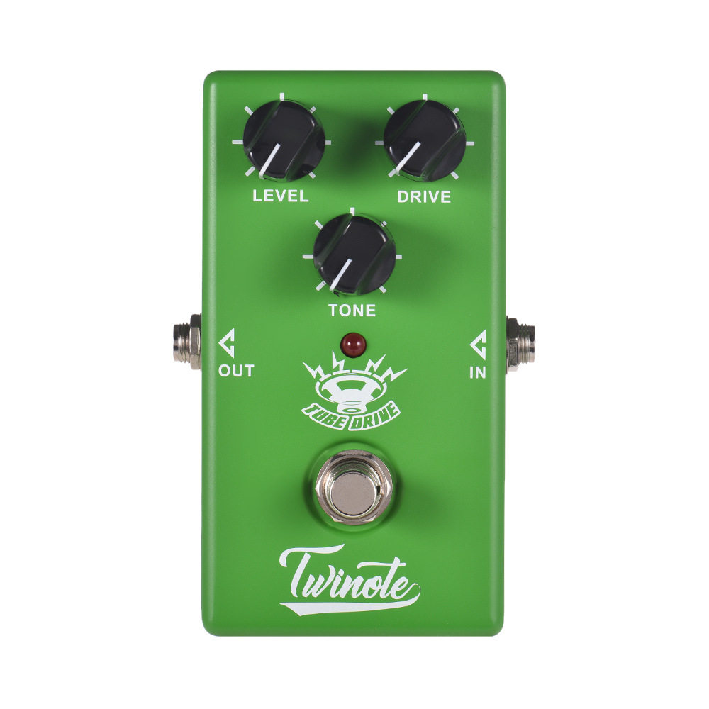 Twinote TUBE DRIVE 吉他效果踏板模拟过载吉他单块效果器