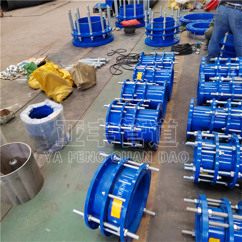 DN200双法兰传力接头 不锈钢全丝传力接头ssjb-3型压盖式伸缩接头