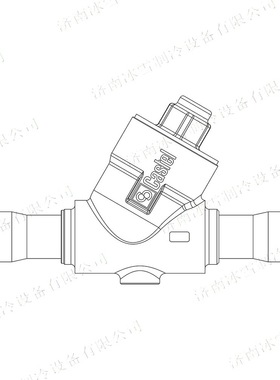 Castel卡士妥止回阀3144W/17,密封止回阀,直通式,ODS铜接头