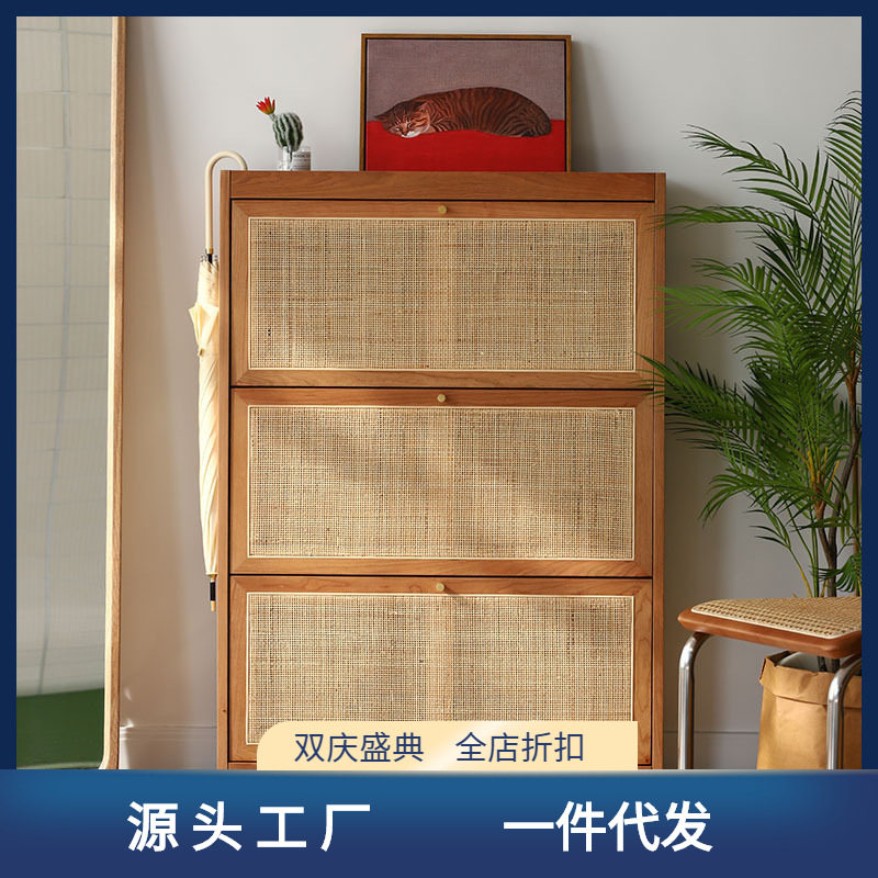 翻斗多层北欧鞋柜收纳小户型
