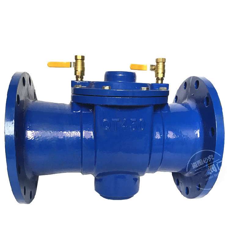 天津大站力字阀门DF41X-16Q铸铁法兰倒流防止器DN50-200防回流阀