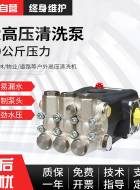 GATLING250公斤高压柱塞泵高压清洗机用设备清洁泵工业级耐用