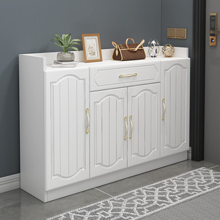 架 经济型阳台储物柜进门鞋 鞋 柜家用门口大容量收纳简易玄关柜欧式