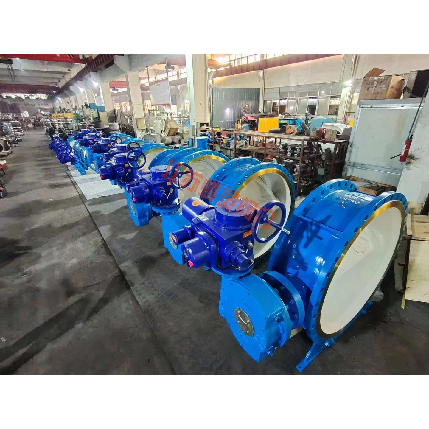 D943H-16C DN500法兰连接电动蝶阀 循环水管道蝶阀