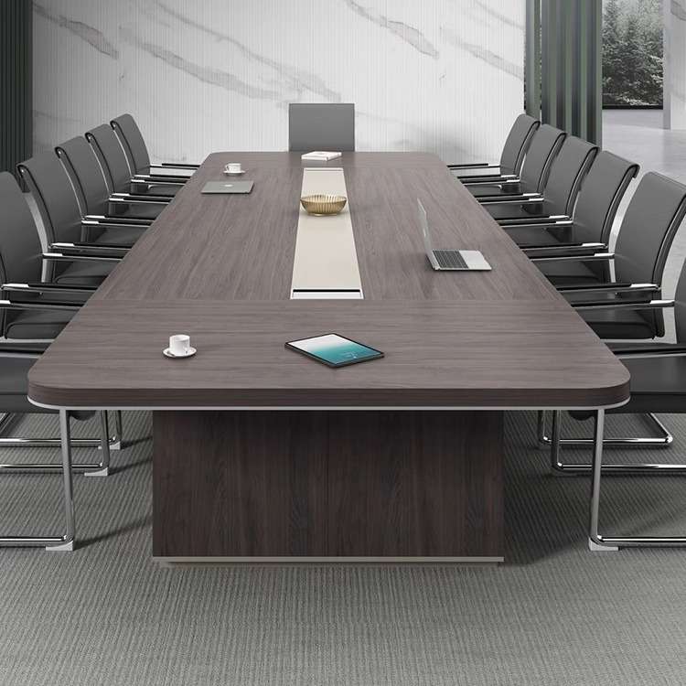 会议桌椅组合简约现代员工培训桌洽谈桌会议室长条桌办公家具商务