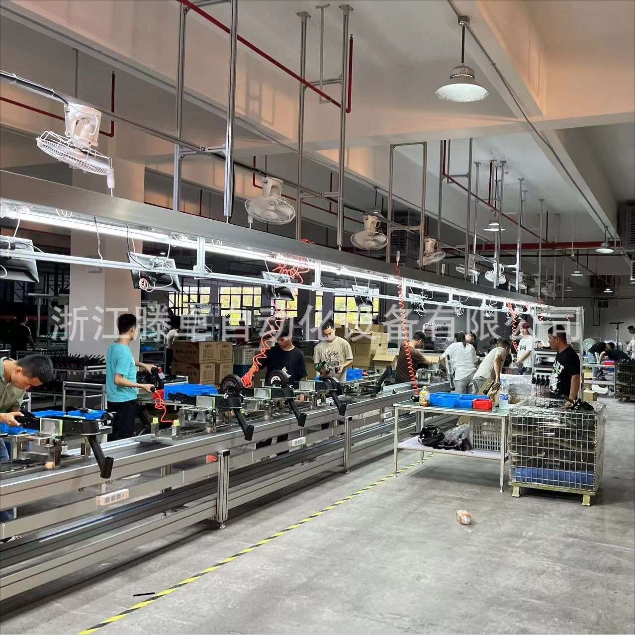 规划设计电动滑板车总装线 智能升降护理床生产输送线可规划