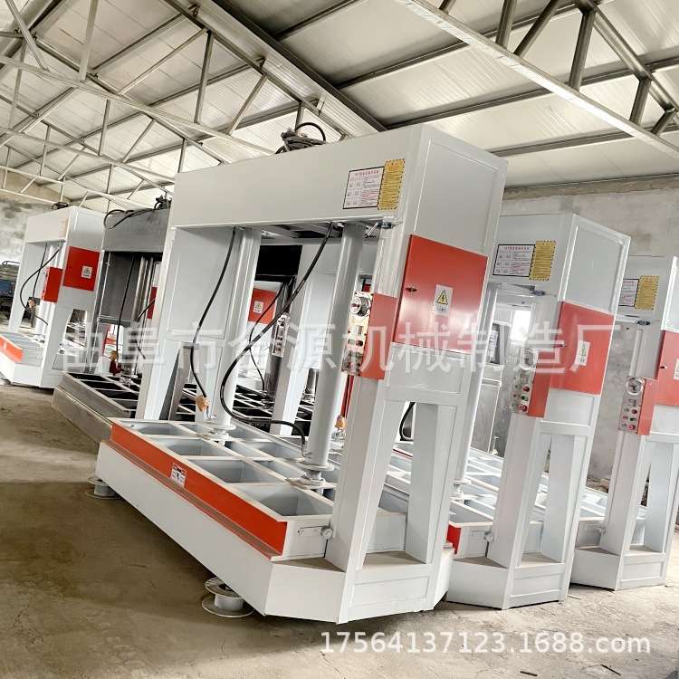 石材复合岩棉分段式冷压机 珍珠岩板冷压机 铝塑板液压冷压机