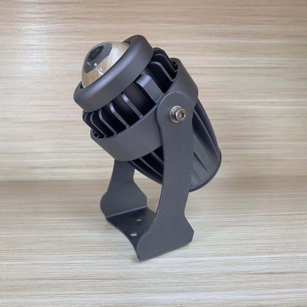 85MM10W一束光外壳套件 聚光车铝光束灯外壳  5度透镜聚光灯外壳