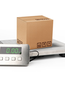 不锈钢台面多量程邮包秤便携宠物快递秤60-200kg包裹秤厂家直销