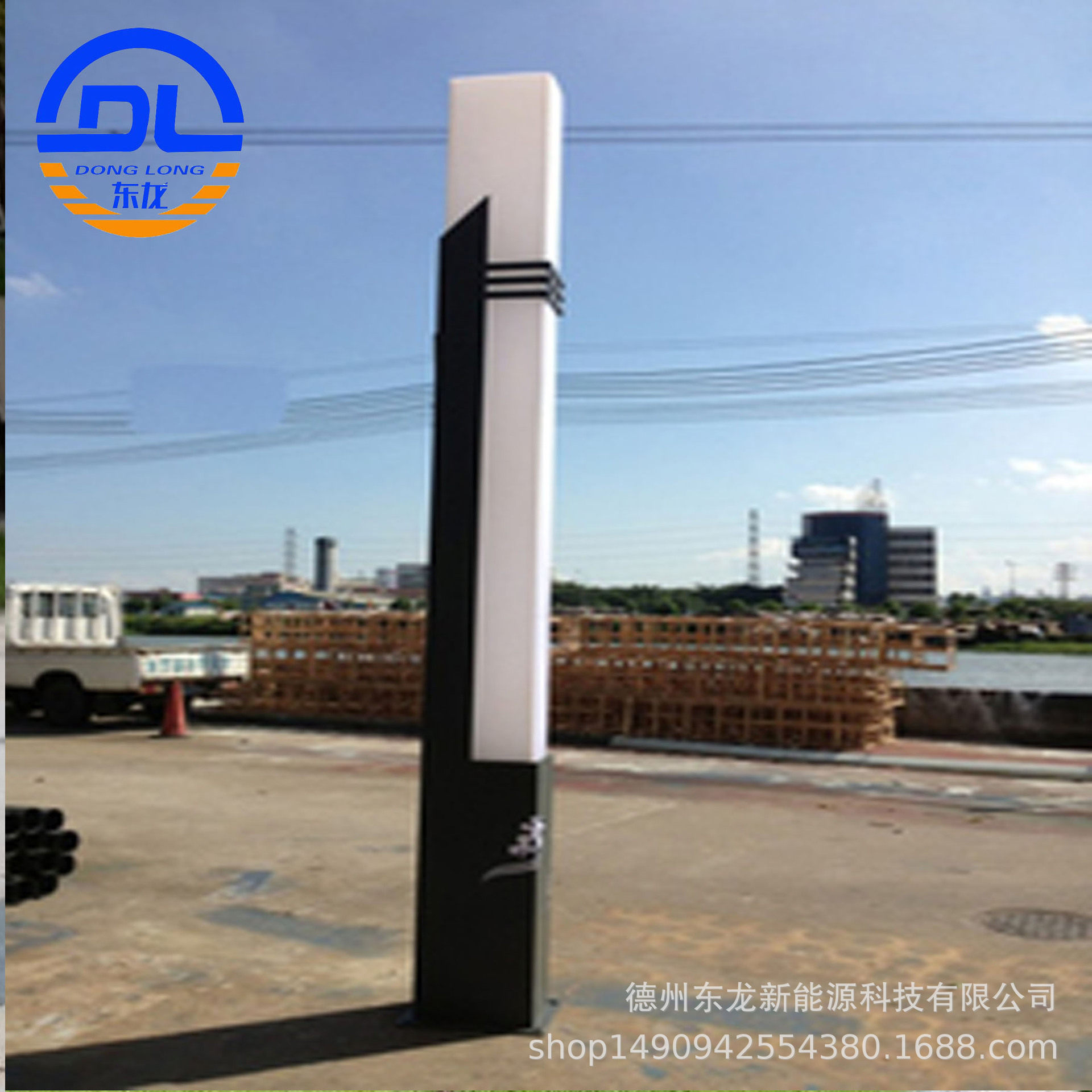 LED公园道路灯太阳能景观灯道路照明中式5米金属材质景观灯庭院灯