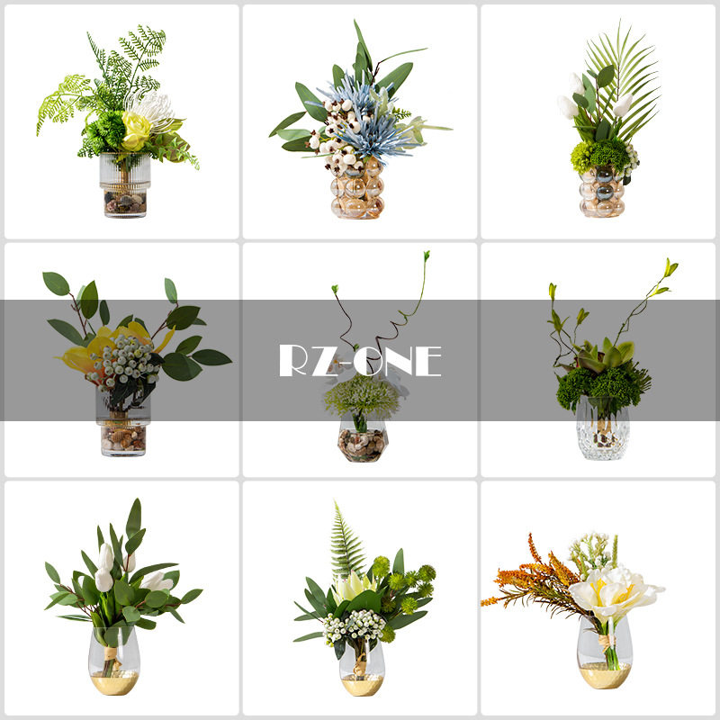 匠十三 现代轻奢假花仿真花餐桌摆花装饰花束干花整体花艺客厅摆,电子元器件市场,电线扎带/束线带,淘宝优惠券,粉丝福利购,淘宝优惠卷