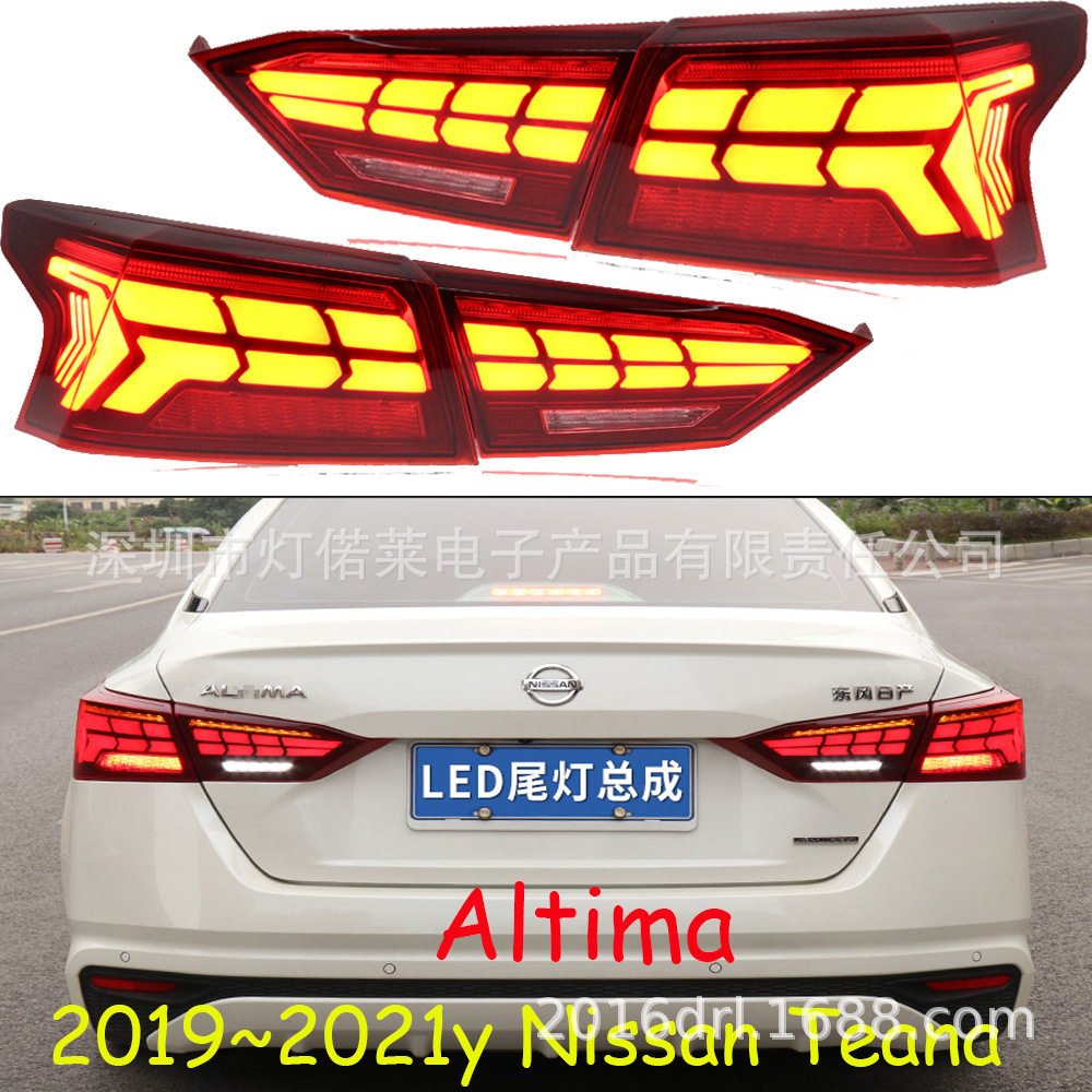 2019~2021款天籁尾灯LED刹车灯后杠灯altima Teana taillight