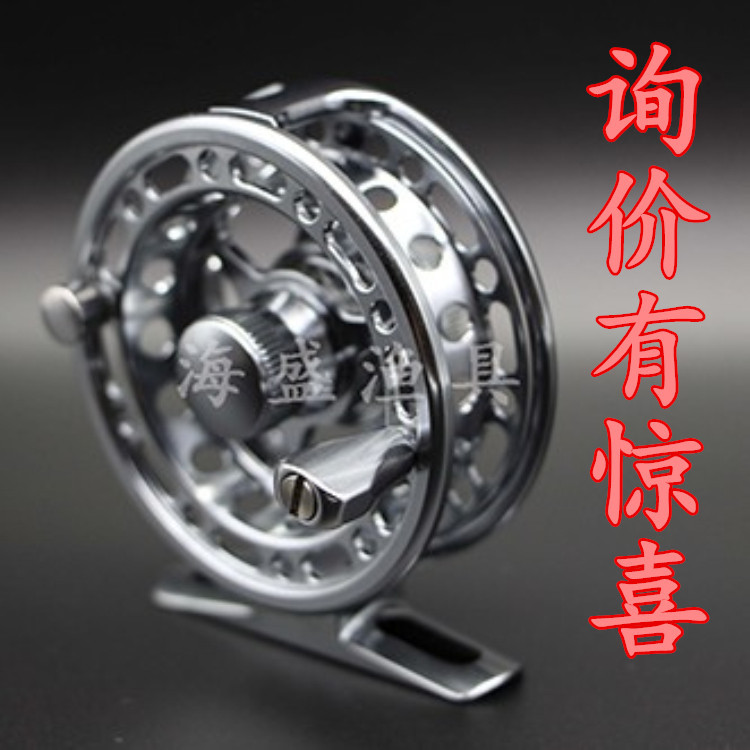 海盛HT全金属超轻铝合金带泄力前打轮飞蝇轮冰钓轮筏杆轮渔轮