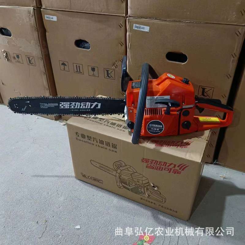20寸大功率伐木油锯园林锯木修剪摩托锯山林枯木灌木砍柴链条锯