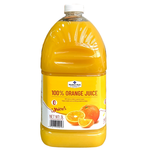瓶装3L果汁NFC100%橙汁