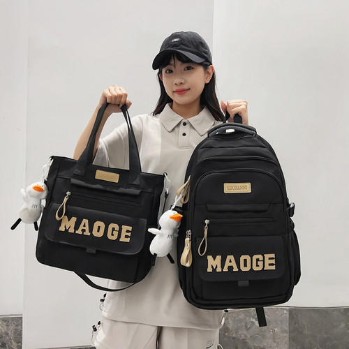 学院风男女生多层大容量涤纶