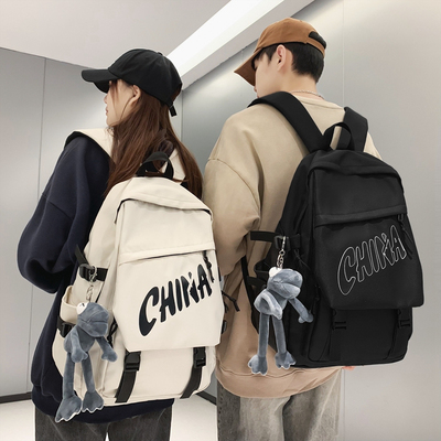 学院风男女生涤纶双肩包