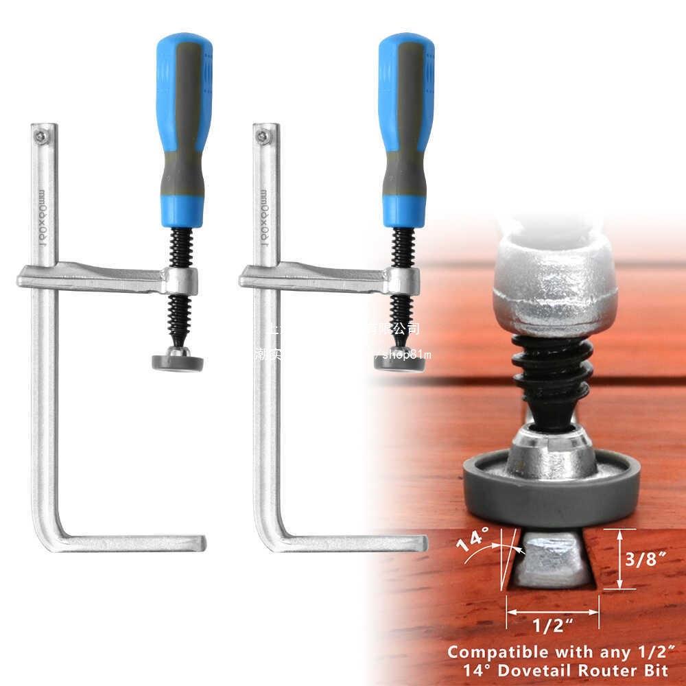 压沟槽夹夹燕尾夹木工桌面凹槽桌面料器木工木工槽不明合金助力