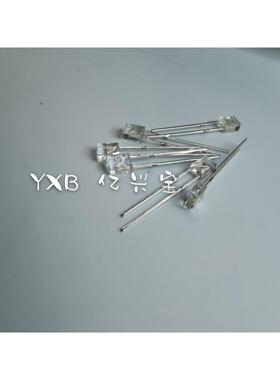 插件 234 橙色高亮方片芯片现货2*3*4 mm绿三元绿直插发光二极管