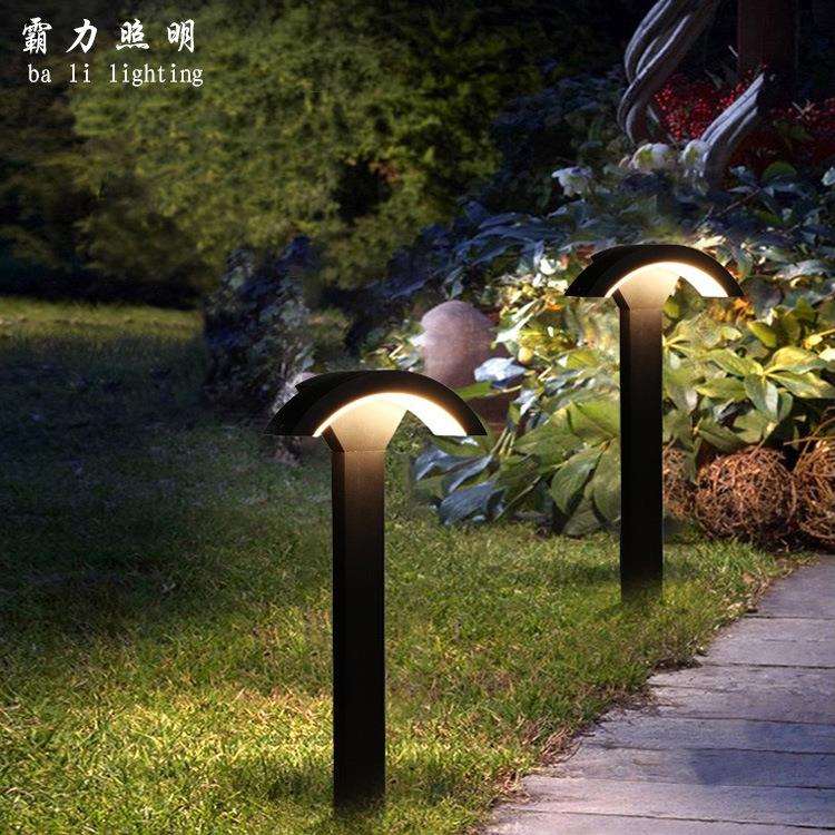 亚马逊爆款户外防水led草坪灯 欧式扇形别墅灯花园灯景观灯庭院灯