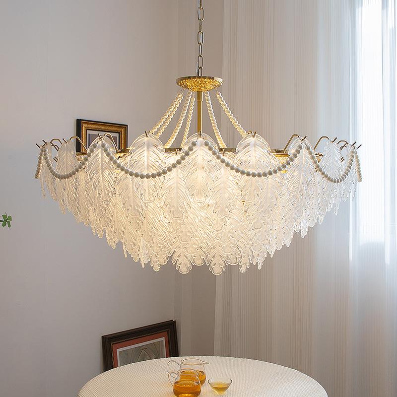 轻奢客厅吊灯后现代简约现代奢华水晶美法式餐厅主卧室大灯具组合