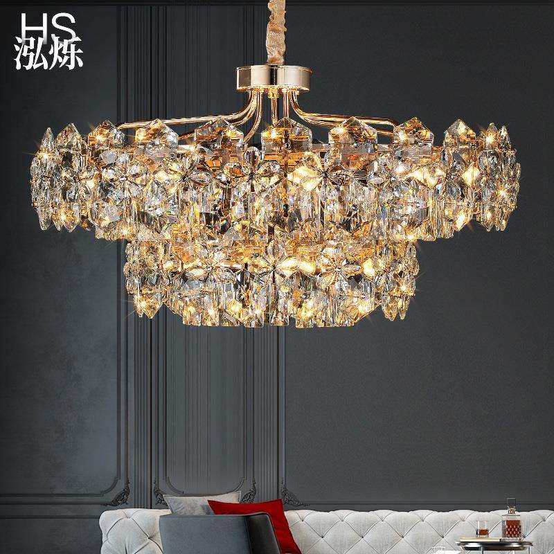 现代轻奢水晶吊灯设计师意式大气客厅餐厅主卧全光谱高级感灯具,鲜花速递/花卉仿真/绿植园艺,割草机/草坪机,淘宝优惠券,粉丝福利购,淘宝优惠卷